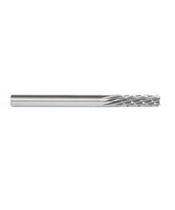 46264 Solid Carbide CNC Spiral Carbon Graphite & Carbon Fiber Panel Cutting 1/4 Dia x 3/4 x 1/4 Shank x 3 Inch Long Down-Cut Router Bit