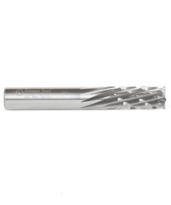 46267 Solid Carbide CNC Carbon Graphite & Spiral Carbon Fiber Panel Cutting 1/2 Dia x 1-1/8 x 1/2 Shank x 3-1/2 Inch Long Down-Cut Router Bits