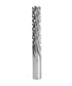 46268 Solid Carbide CNC Spiral Carbon Graphite & Carbon Fiber Cutting 1/2 Dia x 2-1/8 x 1/2 Shank x 4 Inch Long Down-Cut Router Bit
