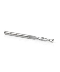 46271 Solid Carbide CNC Foam Cutting Up-Cut Square End Spiral 3/16 Dia x 1-1/8 x 3/16 Shank x 3 Inch Long Router Bit