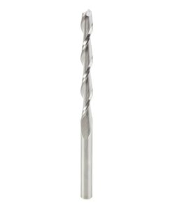 46272 Solid Carbide CNC Foam Up-Cut Cutting Square End Spiral 1/4 Dia x 2-1/4 x 1/4 Shank x 2-1/2 Inch Long Router Bit