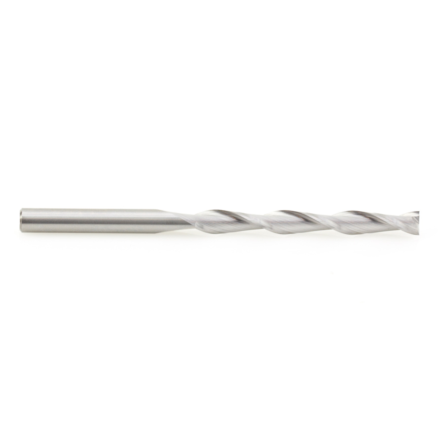 46272 Solid Carbide CNC Foam Up-Cut Cutting Square End Spiral 1/4 Dia x 2-1/4 x 1/4 Shank x 2-1/2 Inch Long Router Bit