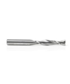 46274 Solid Carbide CNC Foam Cutting Up-Cut Square End Spiral 1/4 Dia x 1-1/4 x 1/4 Shank x 2-1/2 Inch Long Router Bit