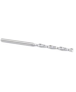 46275 Solid Carbide CNC Foam Cutting Up-Cut Square End Spiral 1/4 Dia x 3 x 1/4 Shank Router Bit