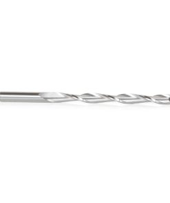 46277 Solid Carbide CNC Foam Cutting Up-Cut Square End Spiral 3/8 Dia x 4 x 3/8 Shank x 6 Inch Long Router Bit