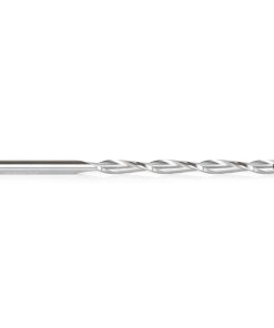 46279 Solid Carbide CNC Foam Cutting Up-Cut Square End Spiral 3/8 Dia x 4-1/2 x 3/8 Shank x 7 Inch Long Router Bit