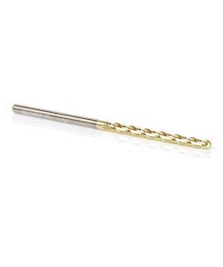 46295 CNC 2D and 3D Carving 1 Deg Straight Angle Ball Tip 1/8 Dia x 1/16 Radius x 1-1/2 x 1/8 Shank x 3 Inch Long x 3 Flute Solid Carbide ZrN Coated Router Bit