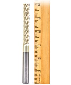 46309 CNC Solid Carbide ZrN Coated Honeycomb Cutting Hogger 1/2 Dia x 3 x 1/2 Shank x 3 Inch Long x 8-Flute