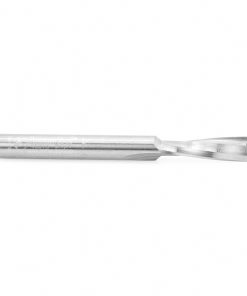 46313 Solid Carbide Slow Spiral O Flute Acrylic Cutting 1/4 Dia x 3/4 x 1/4 Inch Shank Up-Cut Router Bit