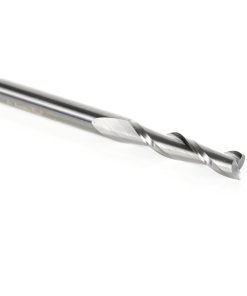 46321 Solid Carbide Spiral Plunge 1/4 Dia x 1-1/4 x 1/4 Inch Shank Up-Cut