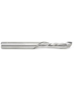 46322 CNC Solid Carbide Compression Spiral for Solid Wood 1/4 Dia x 7/8 x 1/4 Shank x 2-1/2 Inch Long Single Flute Router Bit
