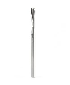 46340 Solid Carbide Spiral Plunge for Solid Wood 1/8 Dia x 1/2 x 1/8 Shank x 2 Inch Long Down-Cut