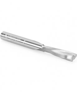 46348 Solid Carbide Spiral Plunge for Solid Wood 1/4 Dia x 1 Inch x 1/4 Shank Down-Cut