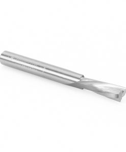 46349 Solid Carbide Spiral Plunge for Solid Wood 1/4 Dia x 3/4 x 1/4 Inch Shank Down-Cut