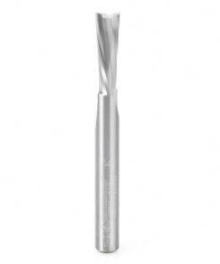 46349 Solid Carbide Spiral Plunge for Solid Wood 1/4 Dia x 3/4 x 1/4 Inch Shank Down-Cut
