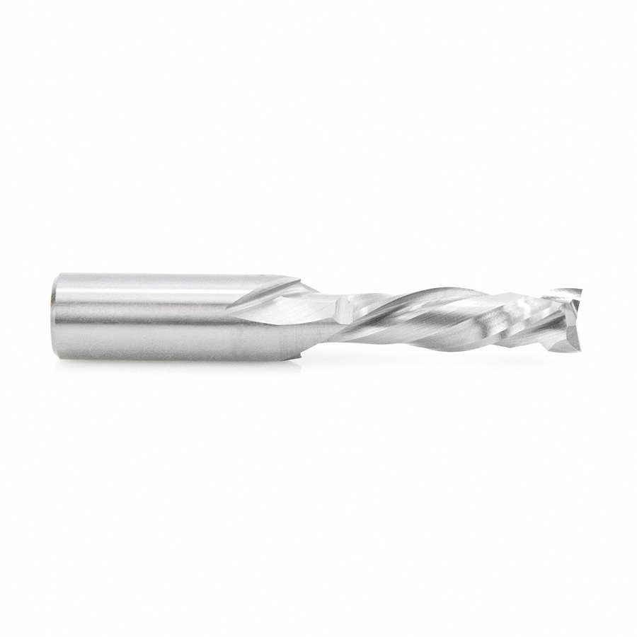 46352 CNC Solid Carbide Mortise Compression Spiral 3/8 Dia x 1-1/4 x 1/2 Inch Shank