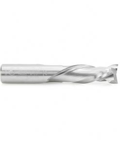 46354 CNC Solid Carbide Mortise Compression Spiral 1/2 Dia x 1-1/4 x 1/2 Inch Shank