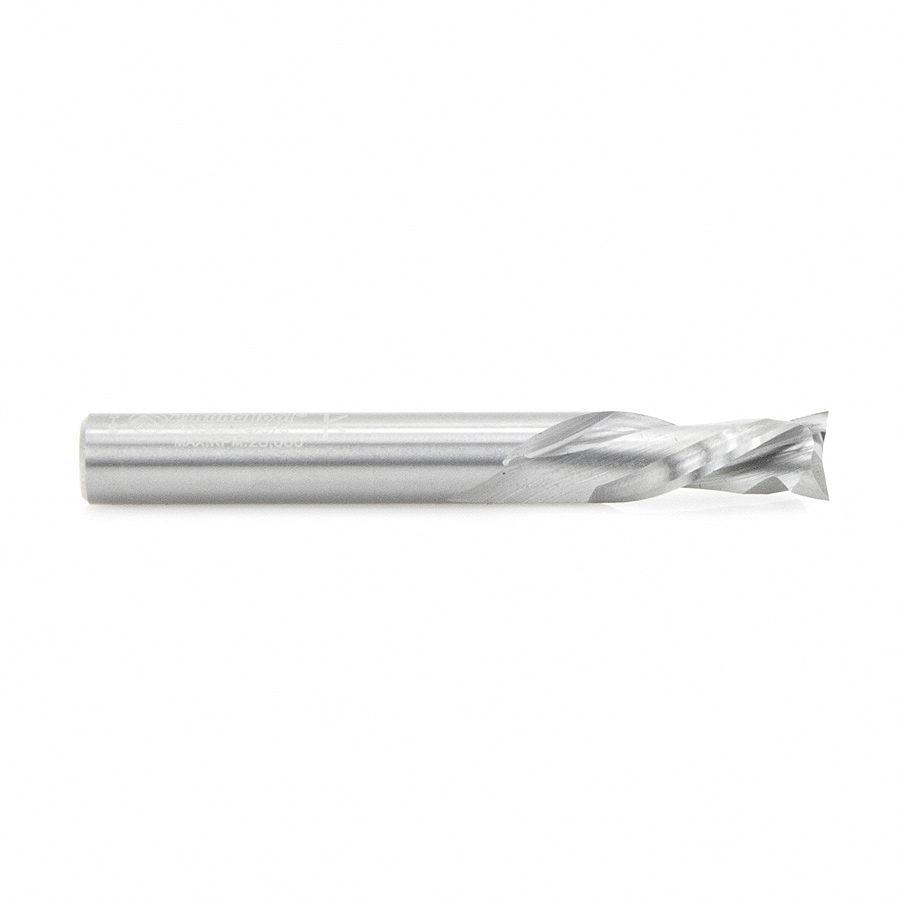 46367 CNC Solid Carbide Mortise Compression Spiral 3/8 Dia x 7/8 x 3/8 Shank