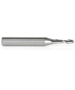 46369 Solid Carbide Up-Cut Ball Nose Spiral 1/8 Dia x 1/2 Inch x 1/4 Shank Router Bit