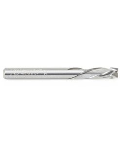 46370 Solid Carbide Compression Spiral 1/4 Dia x 5/8 x 1/4 Shank x 2-1/2 Inch Long CNC Nesting Router Bit