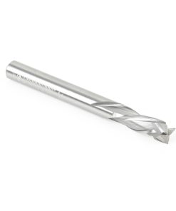 46370 Solid Carbide Compression Spiral 1/4 Dia x 5/8 x 1/4 Shank x 2-1/2 Inch Long CNC Nesting Router Bit