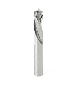 46371 Solid Carbide Compression Spiral 3/8 Dia x 1 x 3/8 Shank x 3 Inch Long CNC Nesting Router Bit