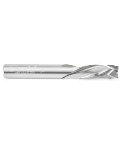 46371 Solid Carbide Compression Spiral 3/8 Dia x 1 x 3/8 Shank x 3 Inch Long CNC Nesting Router Bit