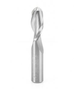 46380 Solid Carbide Up-Cut Ball Nose Spiral 1/2 Dia x 1-1/4 x 1/2 Inch Shank Router Bit