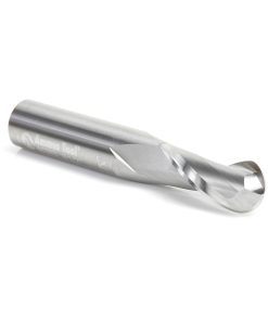 46383 Solid Carbide Up-Cut Spiral Ball Nose 1/4 Radius x 1/2 Dia x 1-1/8 x 1/2 Shank x 3 Inch Long x 2 Flute Router Bit