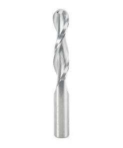 46384 Solid Carbide Up-Cut Ball Nose Spiral 1/2 Dia x 2-1/8 x 1/2 Inch Shank Router Bit
