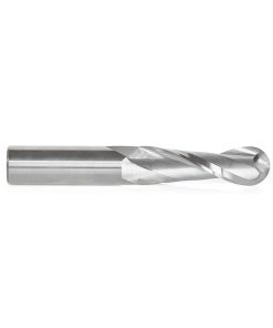 46387 CNC Solid Carbide Up-Cut Ball Nose Spiral 3/4 Dia x 2-1/2 x 3/4 Shank Router Bit