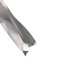 46391 Solid Carbide Slow Spiral O Flute Acrylic Cutting 1/2 Dia x 1-1/4 Inch x 1/2 Shank Up-Cut Router Bit