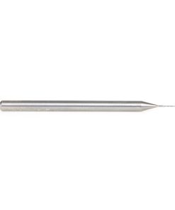 46402 Solid Carbide Spiral Plunge 1/64 Dia x 3/32 x 1/8 Shank x 2 Inch Long Down-Cut