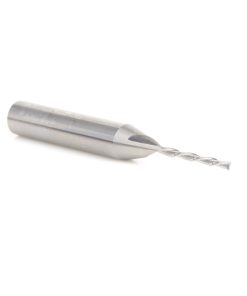 46403 Solid Carbide Spiral Plunge 1/16 Dia x 1/2 x 1/4 Shank x 2 Inch Long Down-Cut