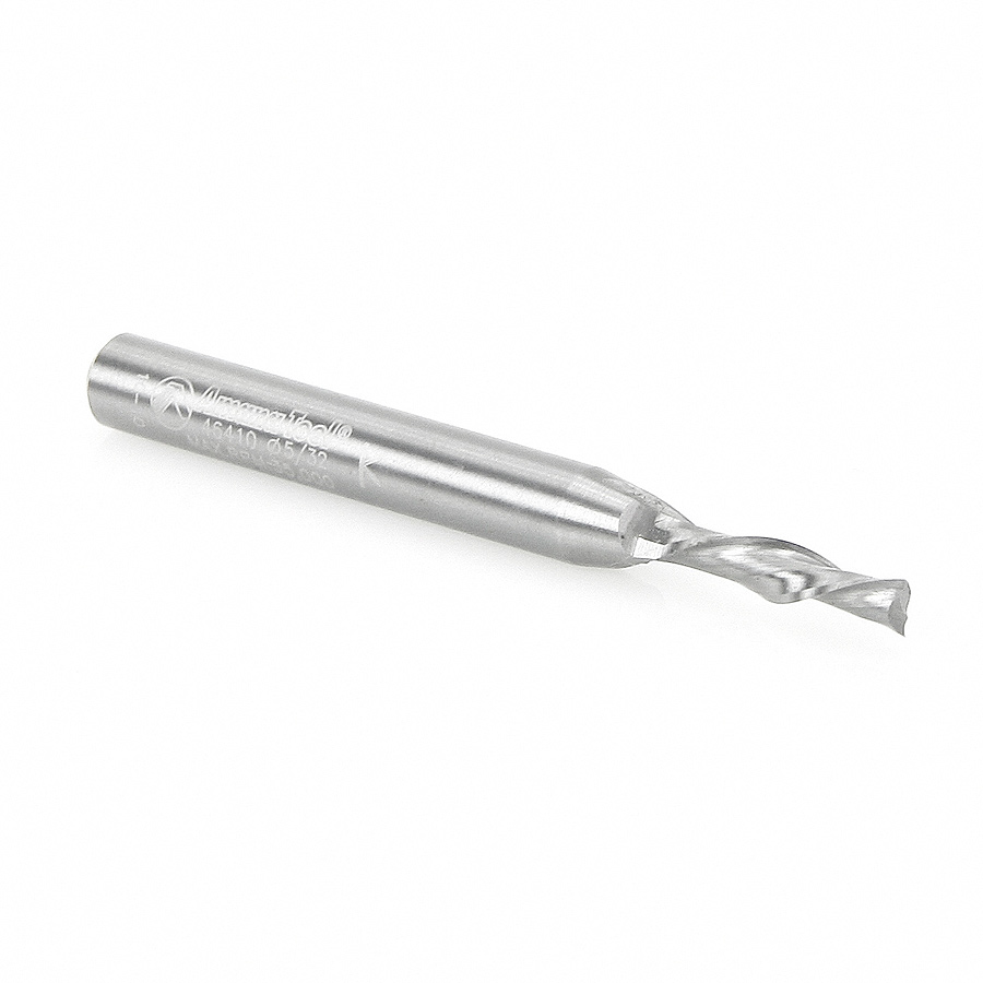 46410 Solid Carbide Spiral Plunge 5/32 Dia x 5/8 x 1/4 Inch Shank Down-Cut