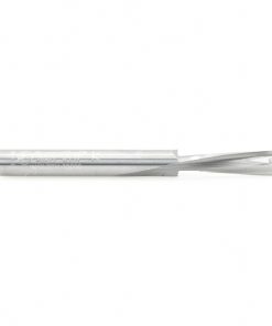 46413 Solid Carbide Slow Spiral O Flute Acrylic Cutting 1/4 Dia x 3/4 x 1/4 Inch Shank Down-Cut Router Bit