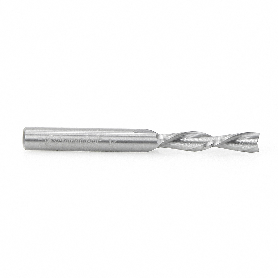 46414 Solid Carbide Spiral Plunge 7/32 Dia x 1 Inch x 1/4 Shank Down-Cut