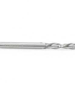 46416 Solid Carbide Spiral Plunge 1/4 Dia x 1-1/8 x 1/4 Inch Shank Down-Cut