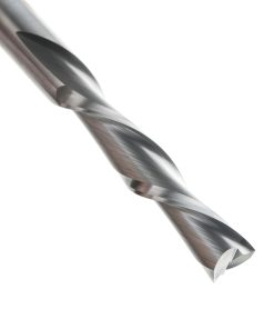 46421 Solid Carbide Spiral Plunge 1/4 Dia x 1-1/4 x 1/4 Inch Shank Down-Cut