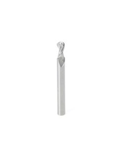46426 Solid Carbide Up-Cut Spiral Ball Nose 1/8 Radius x 1/4 Dia x 1/2 x 1/4 Shank x 2-1/2 Inch Long x 2 Flute Router Bit