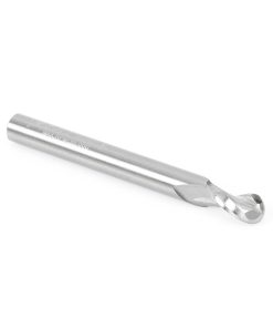 46426 Solid Carbide Up-Cut Spiral Ball Nose 1/8 Radius x 1/4 Dia x 1/2 x 1/4 Shank x 2-1/2 Inch Long x 2 Flute Router Bit