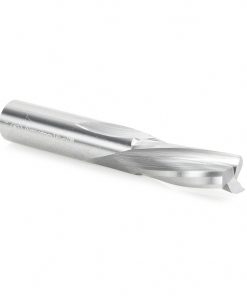 46430 Solid Carbide Slow Spiral Flute Plunge 3/8 Dia x 1 Inch x 3/8 Shank Router Bit