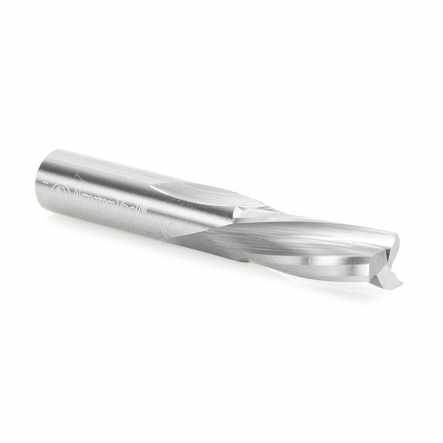 46430 Solid Carbide Slow Spiral Flute Plunge 3/8 Dia x 1 Inch x 3/8 Shank Router Bit