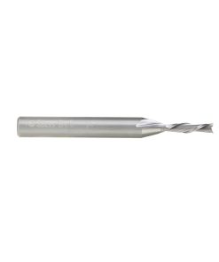 46433 Solid Carbide Spiral Plunge 1/8 Dia x 1/2 x 1/4 Inch Shank Down-Cut