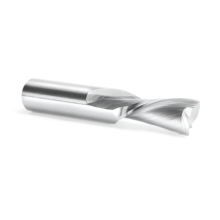 46436 Solid Carbide Spiral Plunge 1/2 Dia x 1-1/8 Inch x 1/2 Shank Down-Cut