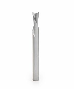46437 Solid Carbide Spiral Plunge 1/4 Dia x 3/8 x 1/4 Inch Shank Down-Cut
