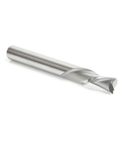 46438 Solid Carbide Spiral Plunge 1/4 Dia x 5/8 x 1/4 Inch Shank Down-Cut