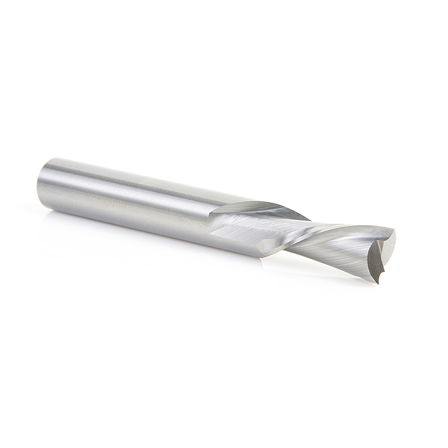 46439 Solid Carbide Spiral Plunge 3/8 Dia x 7/8 Inch x 3/8 Shank Down-Cut