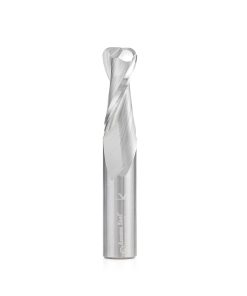 46462 Solid Carbide Spiral Plunge with Corner Radius 1/8 Radius x 1/2 Dia x 1-1/4 x 1/2 Inch Shank Up-Cut