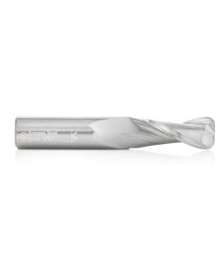 46462 Solid Carbide Spiral Plunge with Corner Radius 1/8 Radius x 1/2 Dia x 1-1/4 x 1/2 Inch Shank Up-Cut
